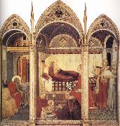 Pietro Lorenzetti Birth of the Virgin oil